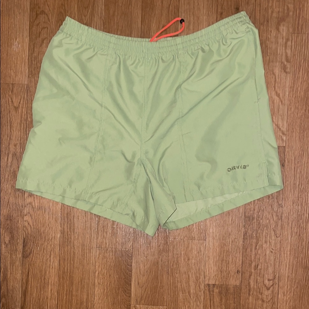 Orvis Mint Green Swim Trunks
